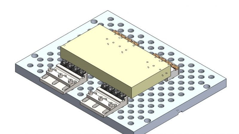 Vue 3D - table bridage
